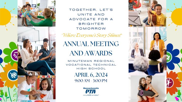2024 MA PTA Annual Meeting and Awards Banner