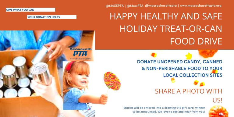 Happy healthy and safe holiday treat-or-can food drive_Membership-HSW(Landscape)